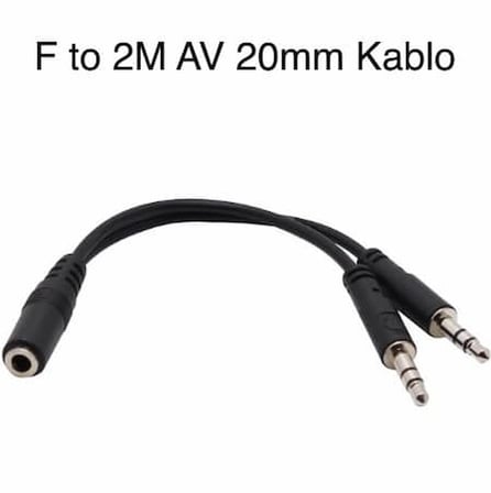 Bezos AV Cable F To 2M 20cm Çeviri (Vakumsuz) C-576 DMC
