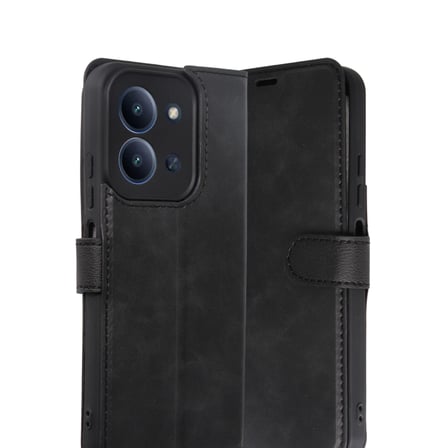 Bezos Redmi 15C 4G Trend S Plus Kapaklı Kılıf - Siyah DMC