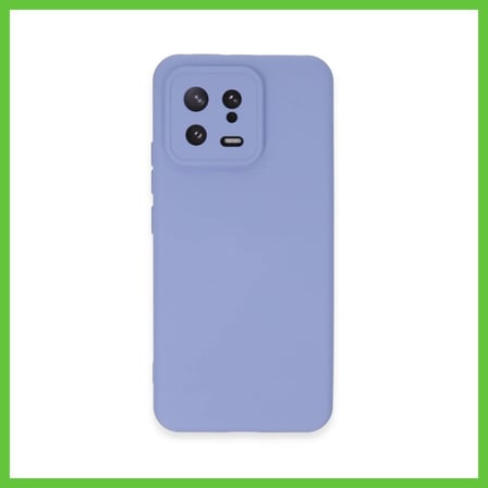 Bezos Mi 13 Kılıf Nano içi Kadife Silikon - Lila DMC