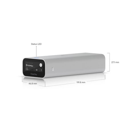 UBIQUITI UCK-G2 1 PORT GIGABIT USB-C CLOUD KEY GEN2 CONTROLLER DMC