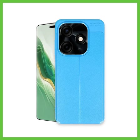 Bezos Tecno Spark Go 2024 Kılıf Auto Focus Kapak - Mavi DMC