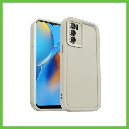 Bezos A16 Uyumlu Kılıf Viera Silikon - Krem DMC