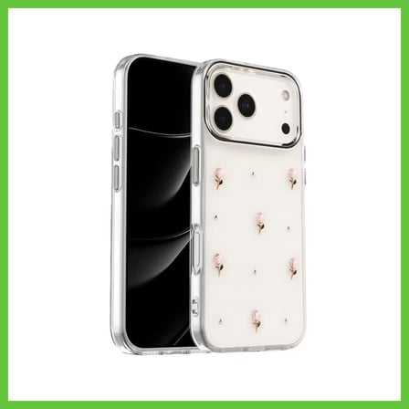 Bezos iPhone 17 Pro Uyumlu Fiyonk Desenli Kapak - Desen 6 DMC