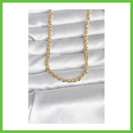 Bezos CM 14K Gold Renk Zincir Model 60 cm Kadın Kolye DMC