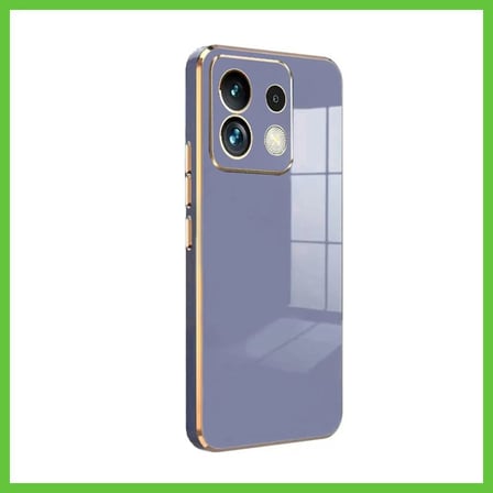 Bezos Redmi Note 13 5G Uyumlu Kılıf Volet Silikon - Mavi DMC