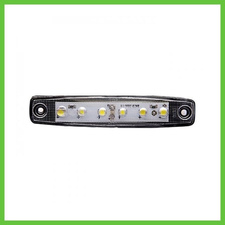 Bezos Beyaz Parmak Led Dorse Lamba 6 Ledli 12-24V DMC