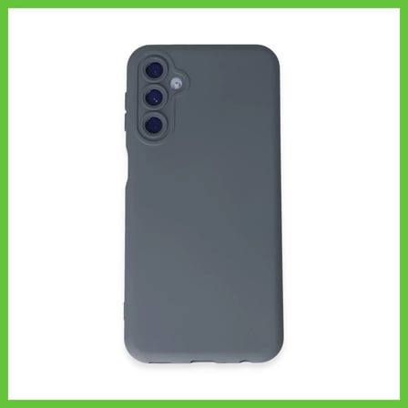 Bezos Samsung Galaxy M14 5G Uyumlu Kılıf Nano içi Kadife Silikon - Gri DMC