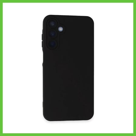 Bezos Samsung Galaxy A05S Uyumlu Kılıf Nano içi Kadife Silikon - Siyah DMC