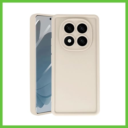 Bezos Redmi Note 14 Pro 4G Uyumlu Kılıf Viera Silikon - Krem DMC