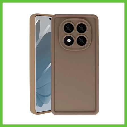 Bezos Redmi Note 14 Pro 5G Uyumlu Kılıf Viera Silikon - Kahverengi DMC