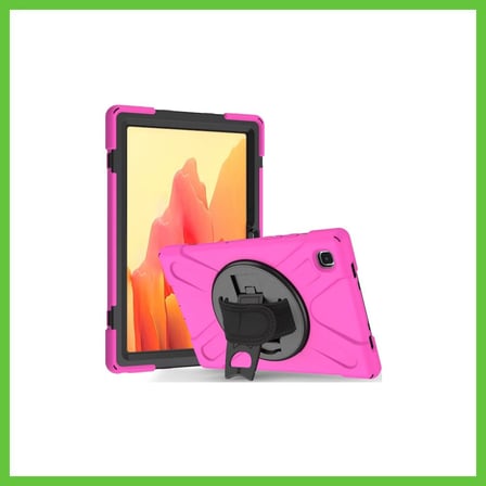 Bezos Samsung Galaxy T220 Tab A7 Lite 8.7 Kılıf Amazing Tablet Kapak - Pembe DMC