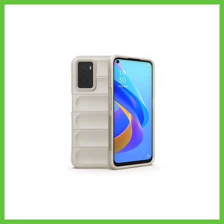 Bezos Realme 9i 4G Uyumlu Kılıf Optimum Silikon - Krem DMC