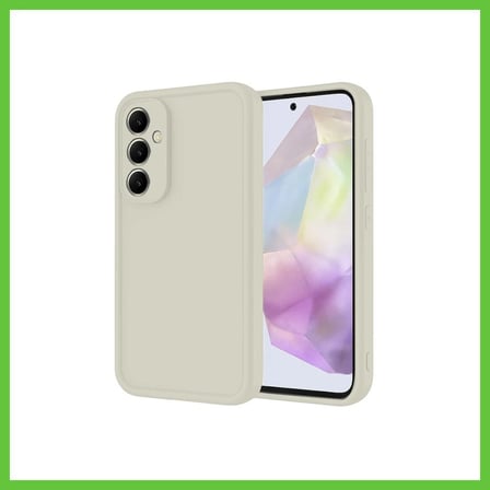 Bezos Samsung Galaxy A17 5G Uyumlu Viera Silikon - Krem DMC
