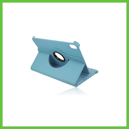 Bezos iPad Mini 6 Kılıf 360 Tablet Deri Kılıf - Turkuaz DMC