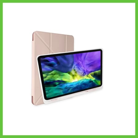 Bezos Mi Pad 5 11 Kılıf Kalemlikli Mars Tablet Kılıfı - Rose Gold DMC