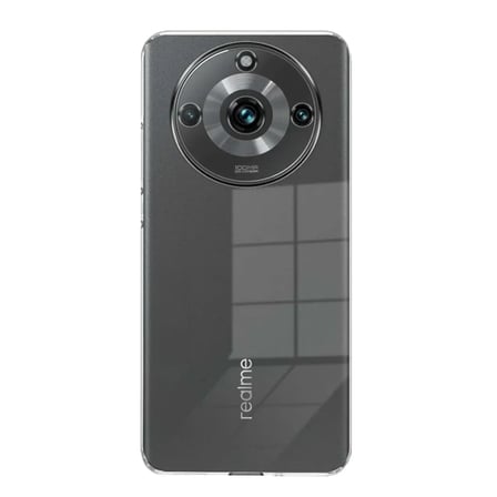 Bezos Realme 11 Pro Uyumlu Kılıf Lüx Şeffaf Silikon Dmc