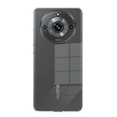 Bezos Realme 11 Pro Uyumlu Kılıf Lüx Şeffaf Silikon Dmc