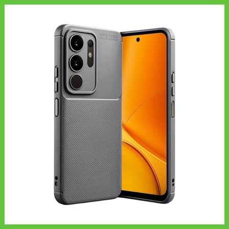 Bezos Vivo Y29 4G Uyumlu Auto Focus Karbon Kapak - Gri Dmc