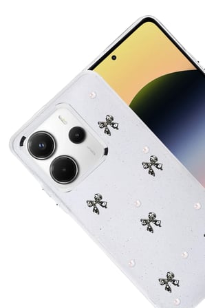 Bezos Redmi Note 14 4G Uyumlu Fiyonk Desenli Kapak - Desen 8 DMC
