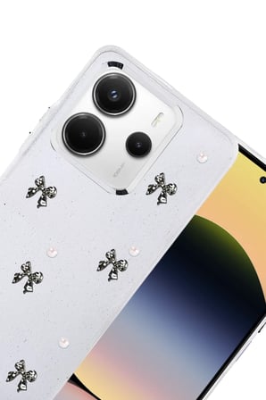 Bezos Redmi Note 14 4G Uyumlu Fiyonk Desenli Kapak - Desen 8 DMC