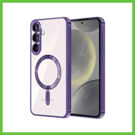 Bezos Samsung Galaxy A57 5G Uyumlu Kross Magneticsafe Kapak Mor Dmc