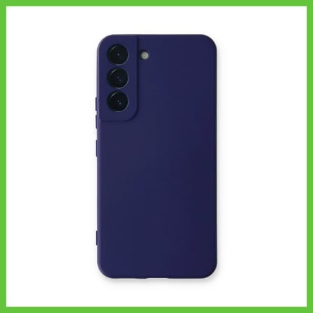 Bezos Samsung Galaxy S23 Uyumlu Kılıf Nano içi Kadife Silikon - Mor DMC