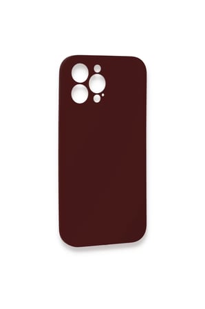 Bezos iPhone 13 Pro Uyumlu Kılıf Lansman Legant Silikon - Bordo DMC