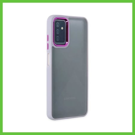 Bezos Samsung Galaxy M13 Uyumlu Kılıf Dora Kapak - Lila DMC