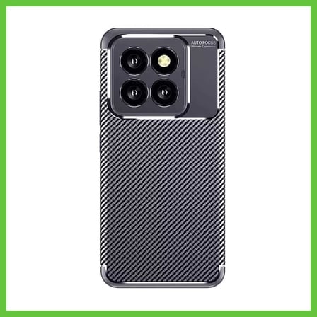 Bezos Mi 14T Pro Uyumlu Kılıf Auto Focus Karbon Kapak - Lacivert Dmc