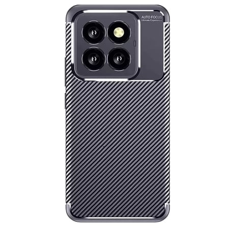 Bezos Mi 14T Pro Uyumlu Kılıf Auto Focus Karbon Kapak - Lacivert Dmc