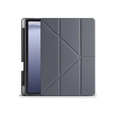 Bezos Huawei Honor Pad X9 11.5 Kılıf Kalemlikli Mars Tablet Kılıfı - Koyu Gri DMC