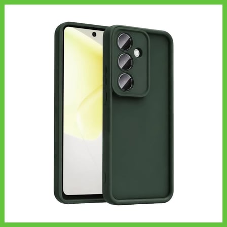 Bezos Samsung Galaxy A37 5G Uyumlu Viera Silikon - Koyu Yeşil DMC
