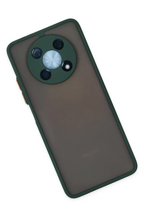 Bezos Huawei Nova Y90 Uyumlu Kılıf Montreal Silikon Kapak - Yeşil DMC