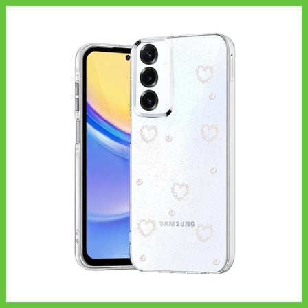 Bezos Samsung Galaxy A16 5G Uyumlu Fiyonk Desenli Kapak - Desen 10 DMC