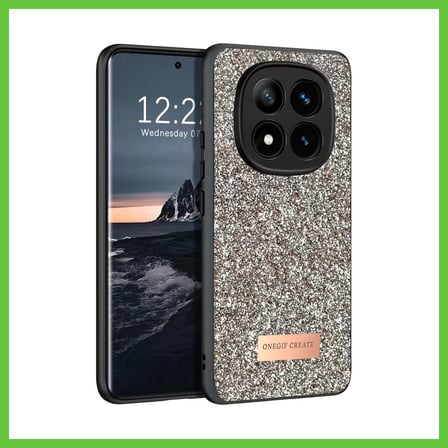 Bezos Onegif Redmi Note 14 Pro 4G Uyumlu Bright Simli Kapak - Gold DMC