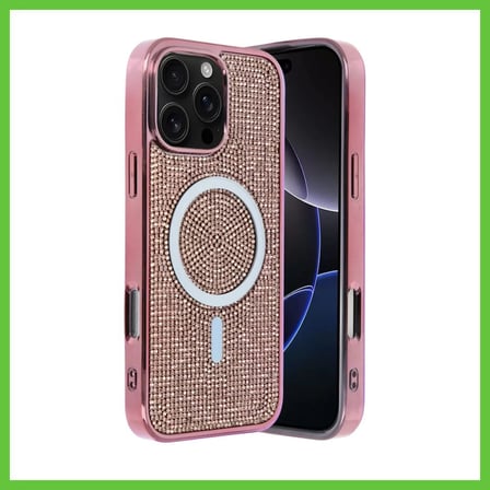 Bezos Joko iPhone 16 Pro Uyumlu Helen Magsafe Kapak - Pembe DMC