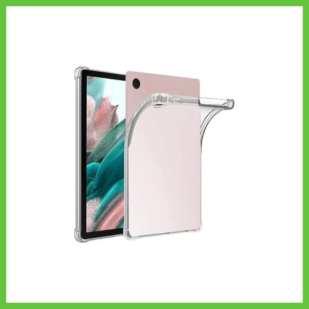 Bezos Samsung Galaxy Tab A9 Kılıf Anti Shock Tablet Silikon - Şeffaf DMC