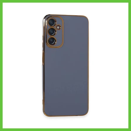 Bezos Samsung Galaxy A05S Uyumlu Kılıf Volet Silikon - Mavi DMC