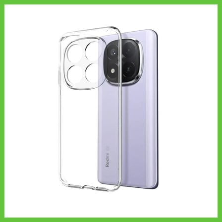 Bezos Redmi Note 15 Pro Plus 5G Uyumlu Lüx Şeffaf Silikon - Şeffaf Dmc
