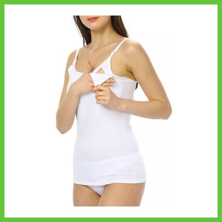 Bezos Emzirme Atleti 1268 White · Beden: XL · Renk: White DMC