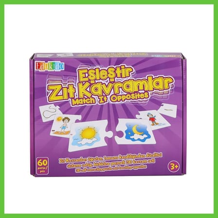 Bezos EDU-1012 Eşleştir Zıt Kavramlar -Chiva DMC