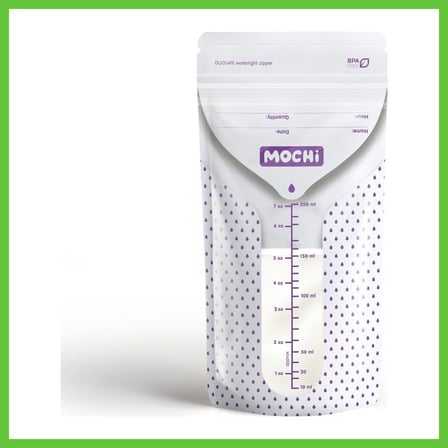 Bezos Mochi Anne Sütü Saklama Poşeti 50 Adet 200ml DMC