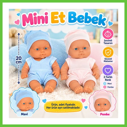 Bezos 6341 Mini Et Bebek ADET FİYATIDIR DMC