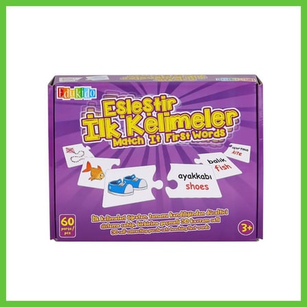 Bezos EDU-1015 Eşleştir İlk Kelimeler DMC