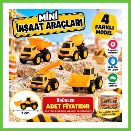 Bezos 0783-221 KÜÇÜK BOY İŞ MAKİNELERİ(ADET FİYATIDIR) DMC