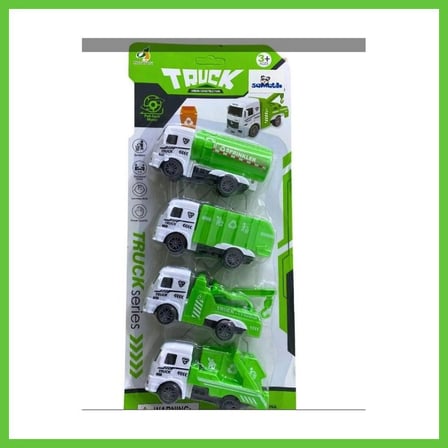 Bezos XY328-B4/XY338-B4/XY348 4lÜ MİNİ OYUNCAK KAMYON SET 1 ADET FİYATIDIR DMC