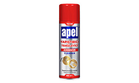 APEL TA100 YAPIŞTIRICI TEMİZLEYİCİ 200 ML 3 LÜ FİYAT 