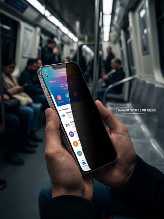 Apple Iphone 16 Pro Uyumlu Ekran Koruyucu Hayalet Cam