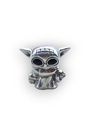 Star Wars The Child (Çocuk) Grogu Charm | 925 Ayar Gümüş