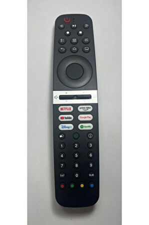 GRUNDİG ANDROİD LCD TV KUMANDASI SPOTİFY TUŞLU